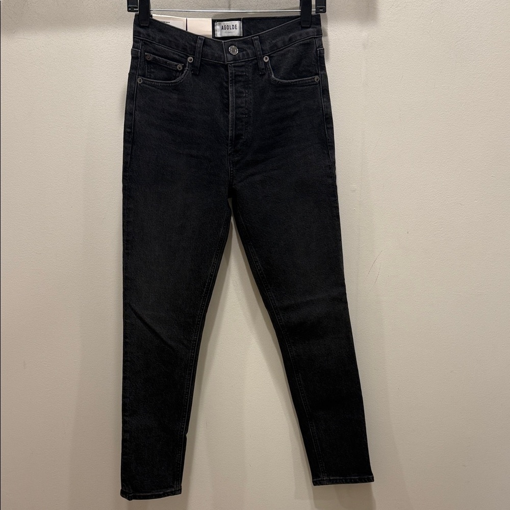 Agolde Nico High Rise Slim Fit in Compilation. Size 25. NWT